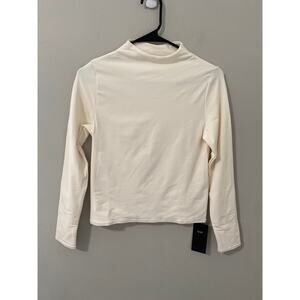 New Fabletics Double lined Women's Athletic Long Sleeve Fitted Shirt, Large